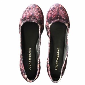 Lucky Brand | Emmie Ballet Flats | Paisley | 6M